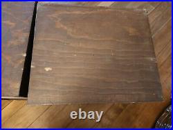 Acoustic Research AR-2A Vintage Speakers Wood Cabinets Untested Read
