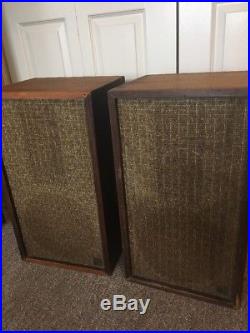 Acoustic Research AR-2 1950s Speakers. Oil Caps. Amazing Midrange. Very Rare AR