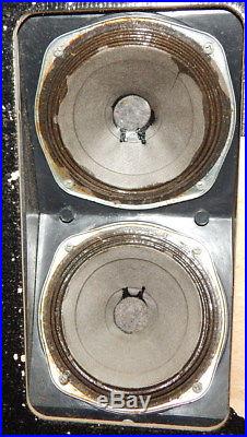 Acoustic Research AR-2 speakers, mismatched vintage pair