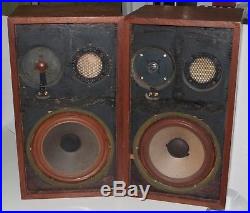 Acoustic Research AR-2aX Original Speakers SPARES/REPAIR (Project)