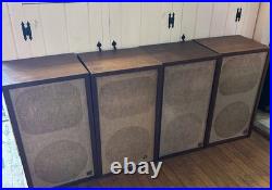 Acoustic Research AR-2aX -Vintage Speakers 4 SPEAKERS 2 SETS