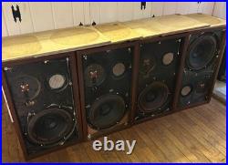 Acoustic Research AR-2aX -Vintage Speakers 4 SPEAKERS 2 SETS