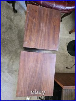 Acoustic Research AR-2aX -Vintage Speakers Set Of 2 Walnut Cabinets Untested