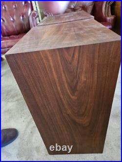 Acoustic Research AR-2aX -Vintage Speakers Set Of 2 Walnut Cabinets Untested