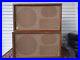 Acoustic Research AR-2a Vintage Hi-Fi Stereo Speakers Walnut Cabinets READ