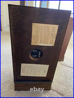Acoustic Research AR-2a speakers original owner