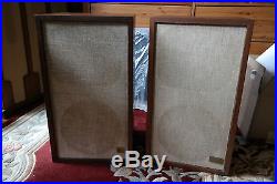 Acoustic Research AR-2ax 1960's Audiophile Speakers Professionally Serviced