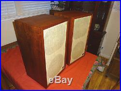 Acoustic Research AR-2ax 1960's Vintage Audiophile HiFi 3-way Stereo Speakers NR