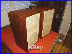 Acoustic Research AR-2ax 1960’s Vintage Audiophile HiFi 3-way Stereo Speakers NR