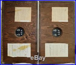 Acoustic Research AR-2ax Loudspeaker Pair, Oil-Wal, SN AX 10962 and AX 10994, EC