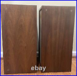 Acoustic Research AR-2ax Pair Vintage Sound Cabinets Speaker Original Boxes