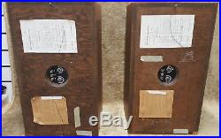 Acoustic Research AR-2ax Serial numbers 38, xxx & 40, xxx Unrestored Awesome Pair