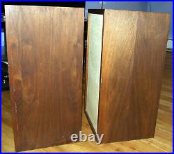 Acoustic Research AR 2ax Speakers Mid Century Modern Walnut