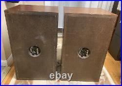 Acoustic Research AR-2ax Speakers -Pair L&R -Some Scratches -Sound Good -Pick Up