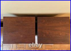 Acoustic Research AR-2ax Speakers Pair Wooden Cabinet Bought New Well Taken Care