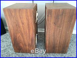 Acoustic Research AR-2ax Vintage 3 Way Speakers / 100% Working /Very Good