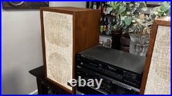 Acoustic Research AR-2ax Vintage Audiophile Speakers (Pro Re-foamed)