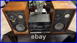 Acoustic Research AR-2ax Vintage Audiophile Speakers (Pro Re-foamed)