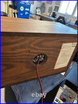 Acoustic Research AR-2ax Vintage Audiophile Speakers (Pro Re-foamed/New Pots)