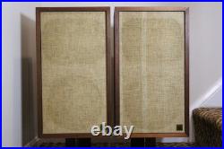 Acoustic Research AR-2ax Vintage Speakers Pair Tested Working Original Drivers