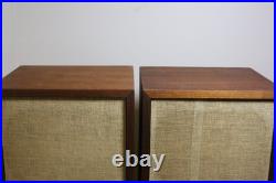 Acoustic Research AR-2ax Vintage Speakers Pair Tested Working Original Drivers