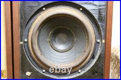 Acoustic Research AR-2ax Vintage Speakers Pair Tested Working Original Drivers