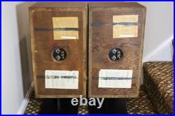 Acoustic Research AR-2ax Vintage Speakers Pair Tested Working Original Drivers