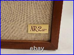 Acoustic Research AR 2ax Vintage Speakers (Serial #'s 191560 & 191746)