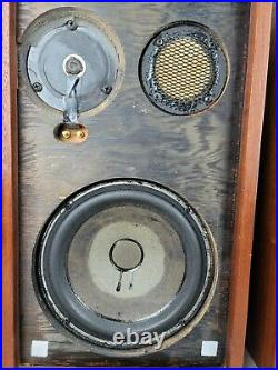 Acoustic Research AR 2ax Vintage Speakers/Woofers Refoamed Ser. No 207617 207631