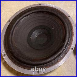 Acoustic Research AR 2ax Woofer, Early Alnico, Cloth Surround, From Working Spkr