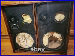 Acoustic Research AR-2xa Speakers Euro Version of 2ax Cabinets Only