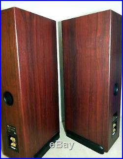 Acoustic Research AR 310 HO Floor Standing Maple Wood Bi-Amplification Speakers