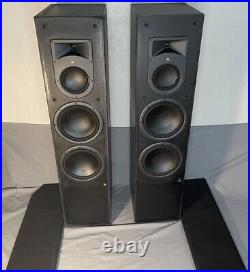 Acoustic Research AR 328PS Tower Stereo Speakers Rare Vintage HTF Pro Audiophile