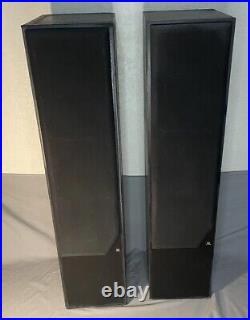 Acoustic Research AR 328PS Tower Stereo Speakers Rare Vintage HTF Pro Audiophile