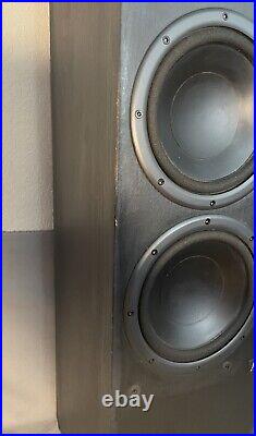 Acoustic Research AR 328PS Tower Stereo Speakers Rare Vintage HTF Pro Audiophile