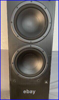 Acoustic Research AR 328PS Tower Stereo Speakers Rare Vintage HTF Pro Audiophile