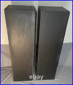 Acoustic Research AR 328PS Tower Stereo Speakers Rare Vintage HTF Pro Audiophile