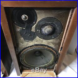 Acoustic Research AR-3A AR3A Speakers Parts Repair Vintage Set A
