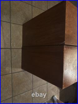 Acoustic Research AR-3A Empty Cabinets Crossovers Grills Read Acoustic Research AR-3A Empty Cabinets Crossovers Grills Read