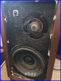 Acoustic Research AR-3A Speakers Oiled Walnut