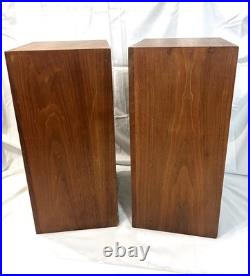 Acoustic Research AR-3A Vintage Speakers Needs Work Muffled Sound Acoustic Research AR-3A Vintage Speakers Needs Work Muffled Sound