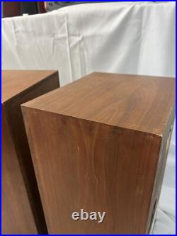 Acoustic Research AR-3A Vintage Speakers Needs Work Muffled Sound Acoustic Research AR-3A Vintage Speakers Needs Work Muffled Sound