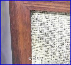 Acoustic Research AR-3A Vintage Speakers Oiled Walnut Pair AR3A AS-IS (No HF)