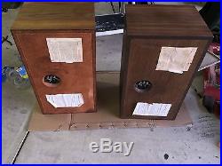 Acoustic Research AR-3A walnut speakers in excellent condition! Sound awesome
