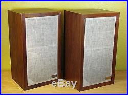 Acoustic Research AR-3A walnut speakers in near mint original condition! LOVELY