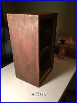 Acoustic Research AR 3 AR3 Single Speaker For Parts Or Restore All Original