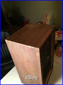 Acoustic Research AR 3 AR3 Single Speaker For Parts Or Restore All Original