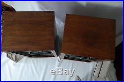 Acoustic Research AR-3 Speakers Serial # 23781 & 23776 SERVICED