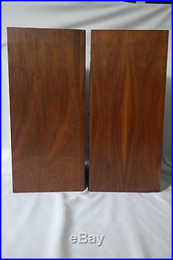 Acoustic Research AR-3 Speakers Serial # 23781 & 23776 SERVICED