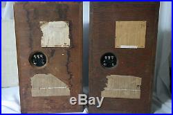 Acoustic Research AR-3 Speakers Serial # 23781 & 23776 SERVICED